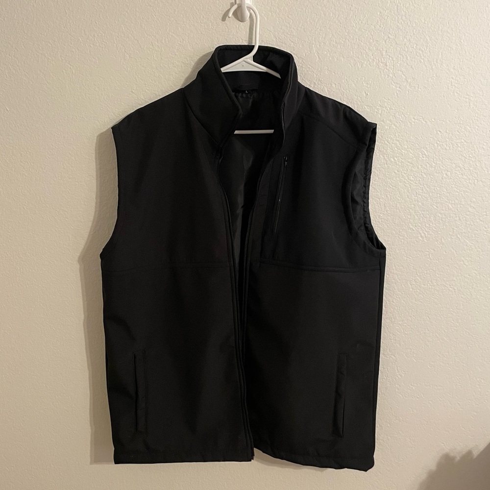 Lipout Golf-Black Vest-Large